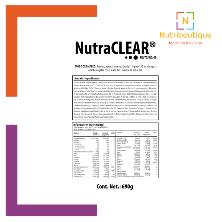 Nutrabiotics - Nutrabiotics NutraCLEAR - Nutriboutique