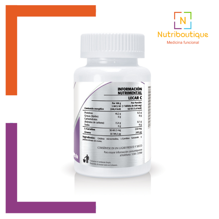 Que contiene Frasco Hemagic Lecar C Nutriboutique