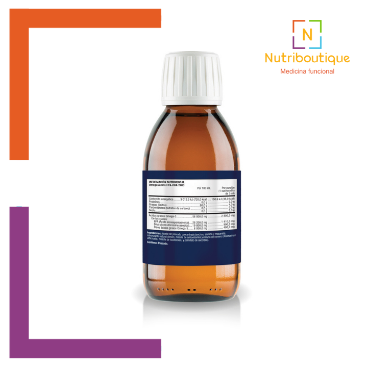 Que contiene? Metagenics Omegagenics EPA-DHA 2400 Nutriboutique