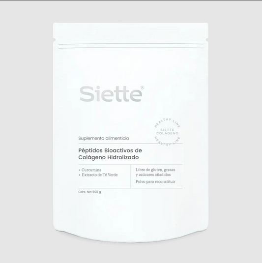 Siette Healthy Péptidos Bioactivos de Colágeno Hidrolizado Bolsa 500g