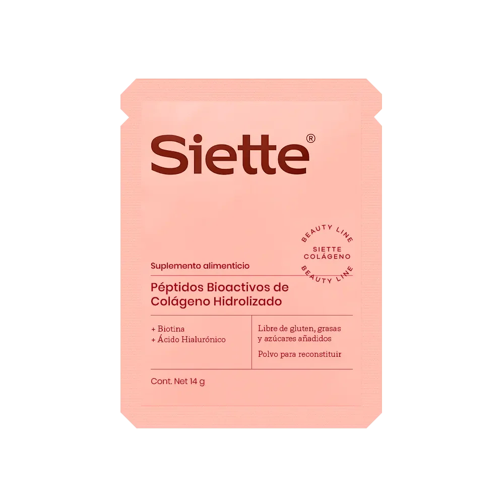 Siette Beauty Péptidos Bioactivos de Colágeno Hidrolizado 28 sachets