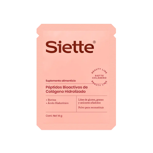Siette Beauty Péptidos Bioactivos de Colágeno Hidrolizado 28 sachets