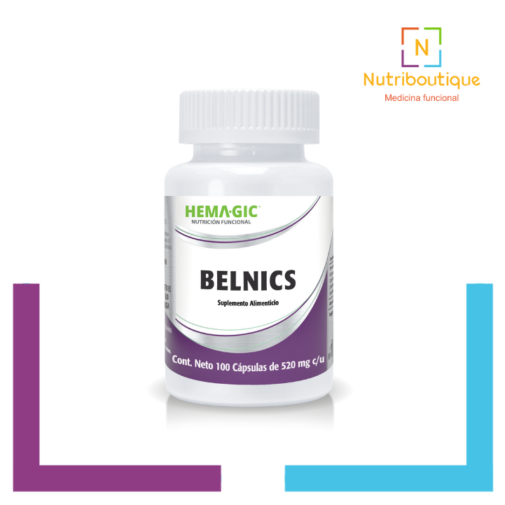 Frasco Hemagic Belnics Frente Nutriboutique