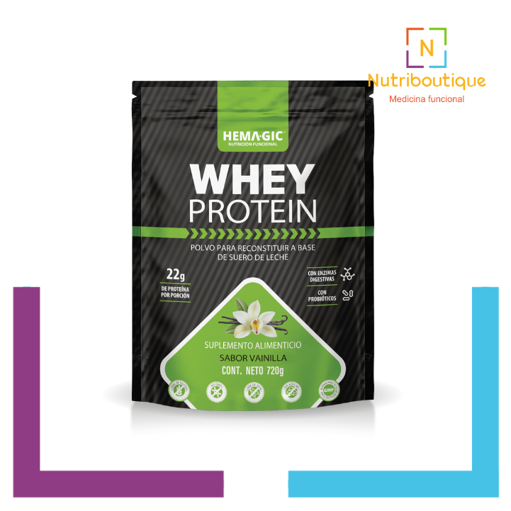 Hemagic Whey Protein Vainilla Nutriboutique